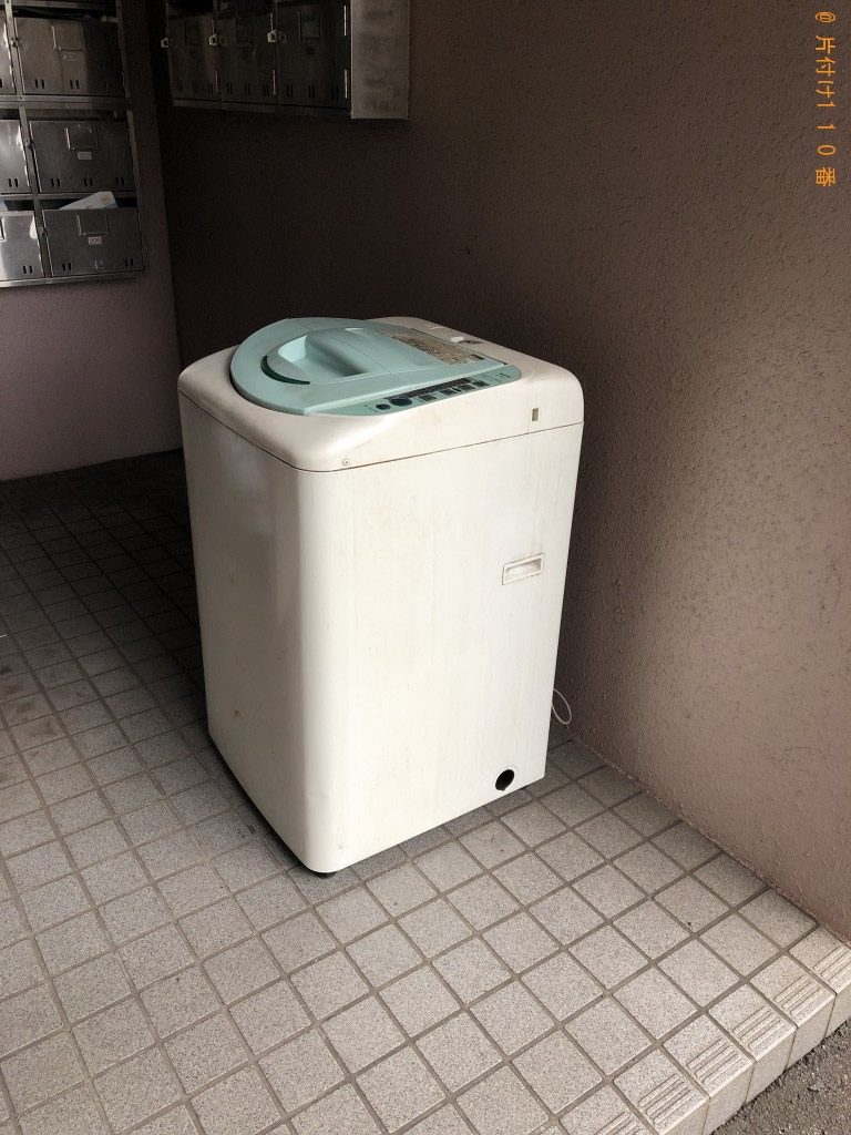 【大分市】洗濯機の出張不用品回収・処分ご依頼　お客様の声
