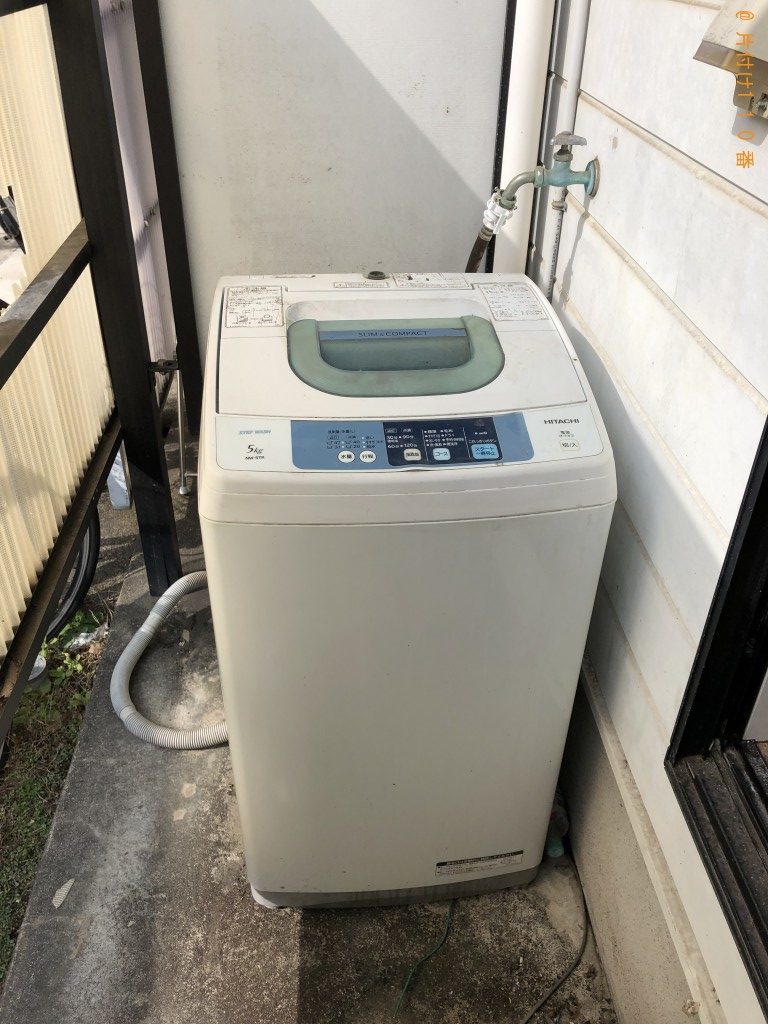 【大分市】洗濯機1点の回収・処分　お客様の声