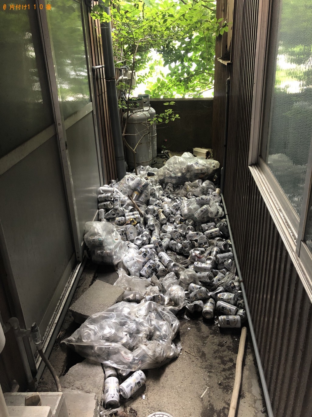 【宇佐市】ダンボール、空き缶など大量のごみ回収・処分ご依頼