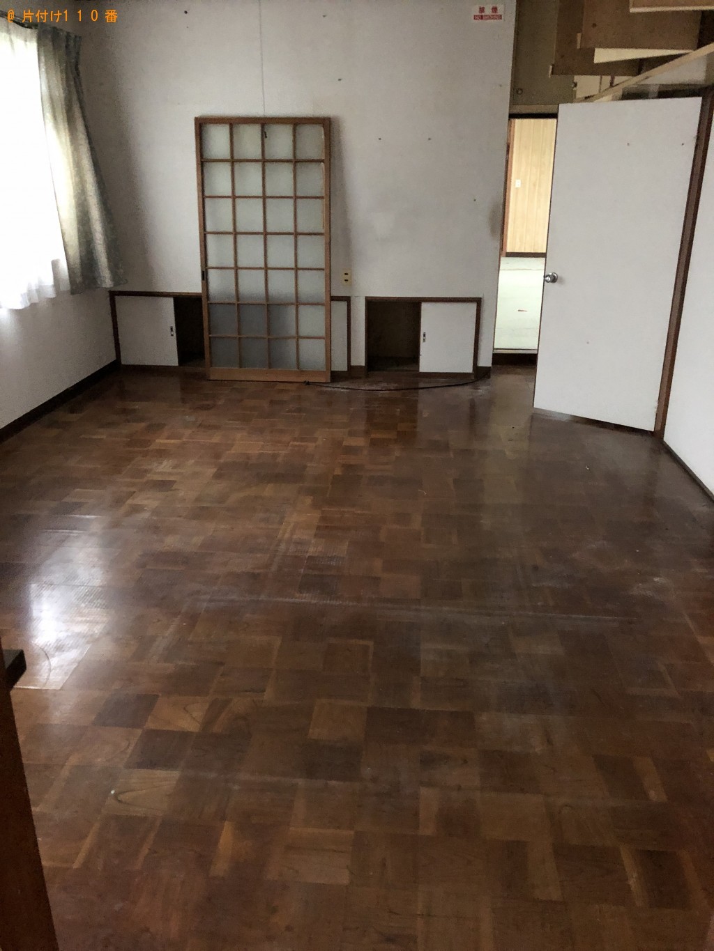 【越谷市】シングルベッド、鏡台、整理棚等の回収・処分 お客様の声