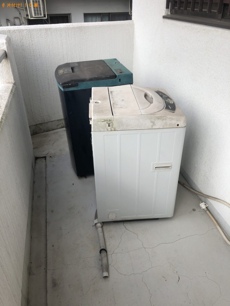【大分市】洗濯機２点の回収・処分　お客様の声