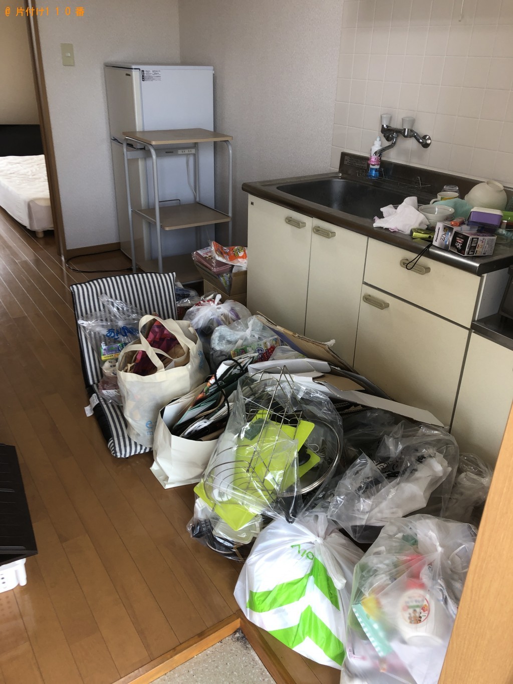 【豊橋市】冷蔵庫、洗濯機、シングルベッド等の回収・処分