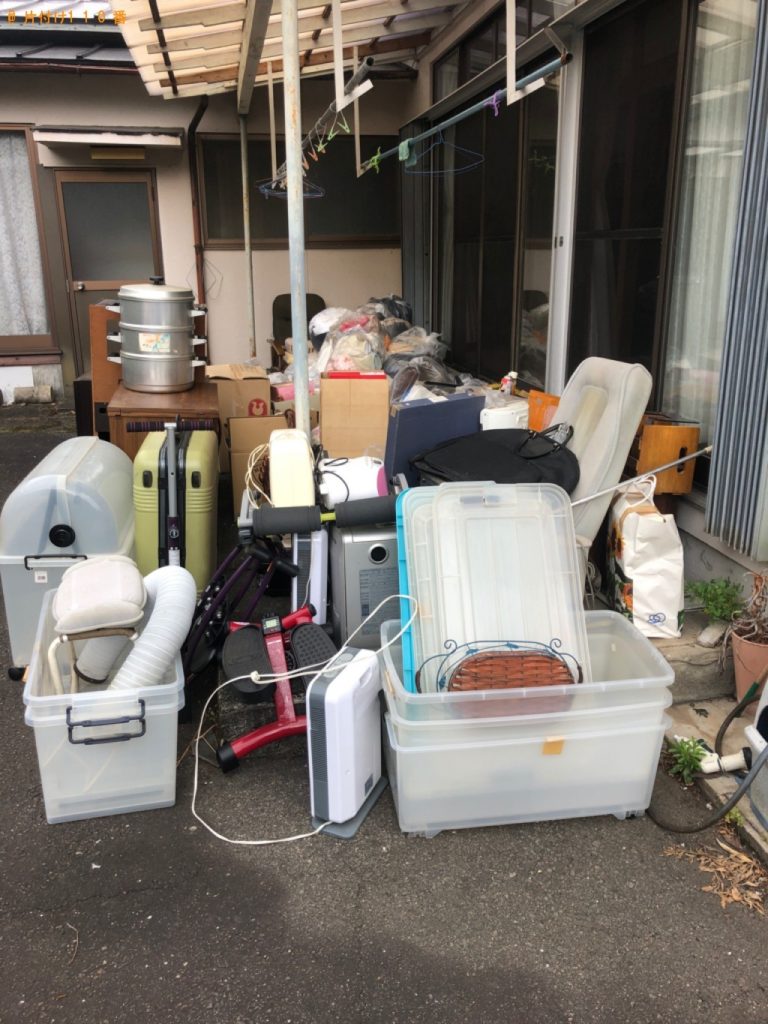 【豊後大野市】椅子、収納ケース、健康器具、布団等の回収・処分