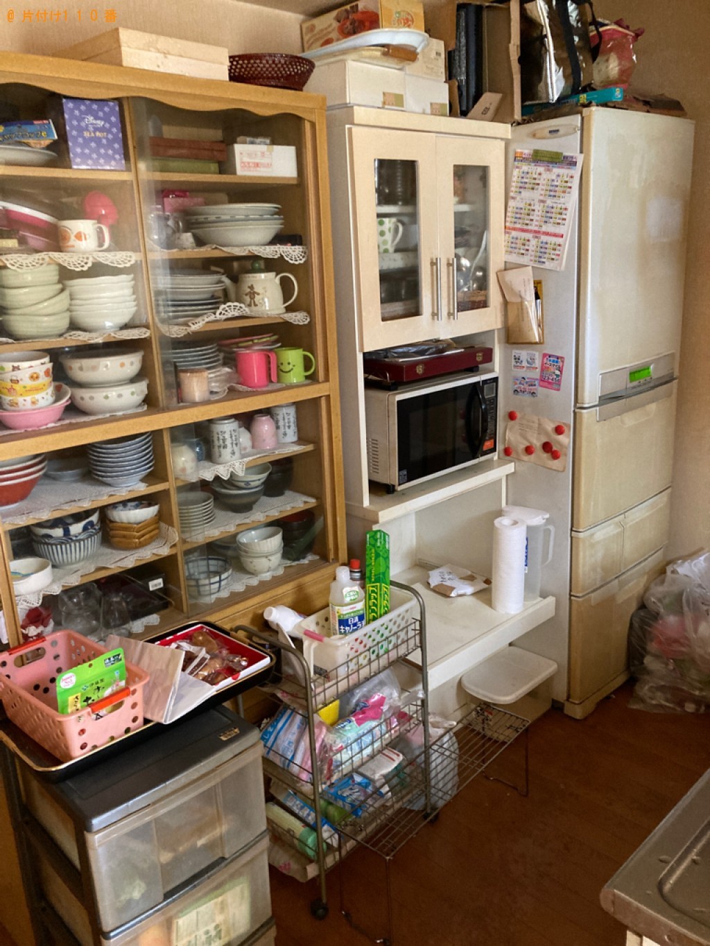 【大分市】冷蔵庫、エアコン等の回収・処分とハウスクリーニング