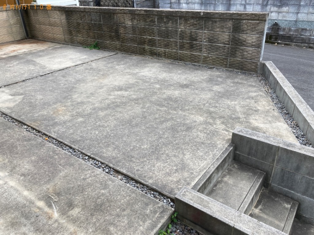 【大分市】扇風機、ポリタンク、ゴミ箱、お風呂の椅子、かご等の回収