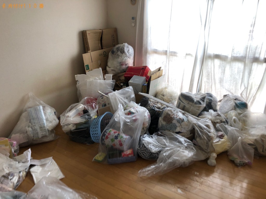 【大分市】ゴミ箱、衣類、生活雑貨、一般ごみ等の回収・処分ご依頼