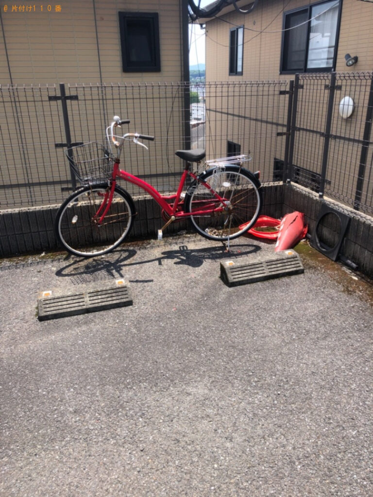 【大分市王子山の手町】自転車の回収・処分ご依頼　お客様の声