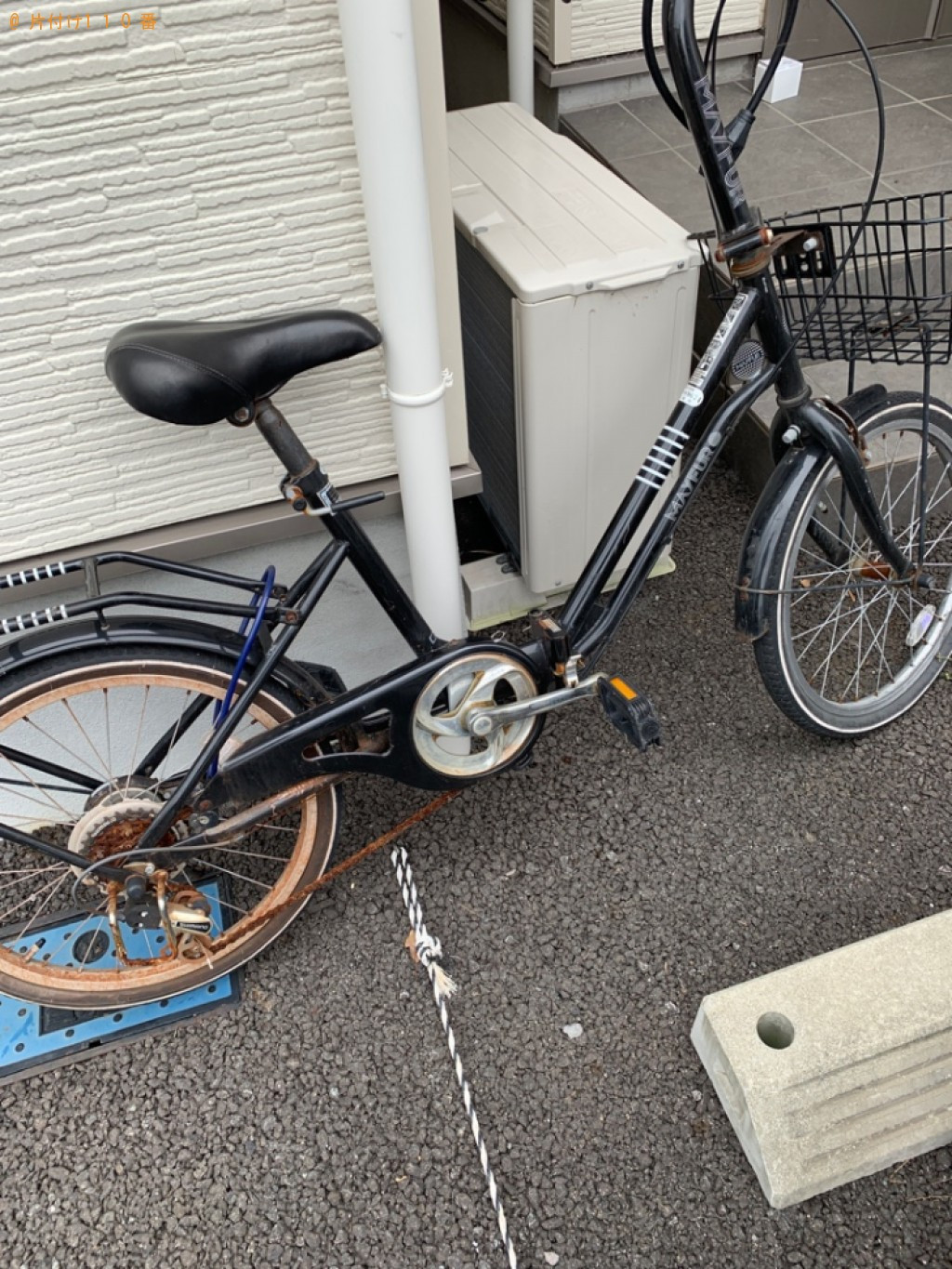 【中津市沖代町】自転車の回収・処分ご依頼　お客様の声