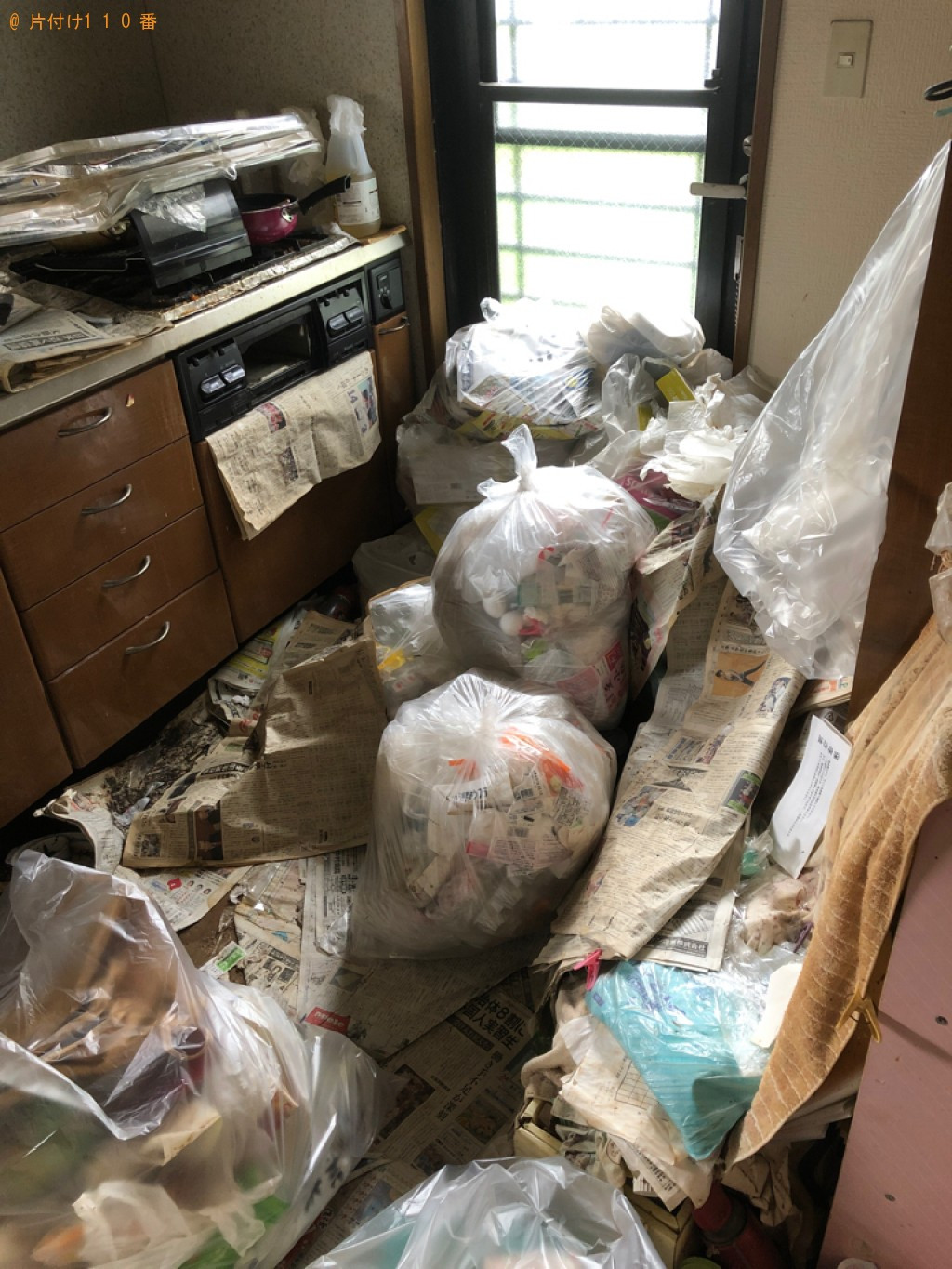 【大分市】台所にある一般ごみを袋詰めする作業ご依頼 お客様の声