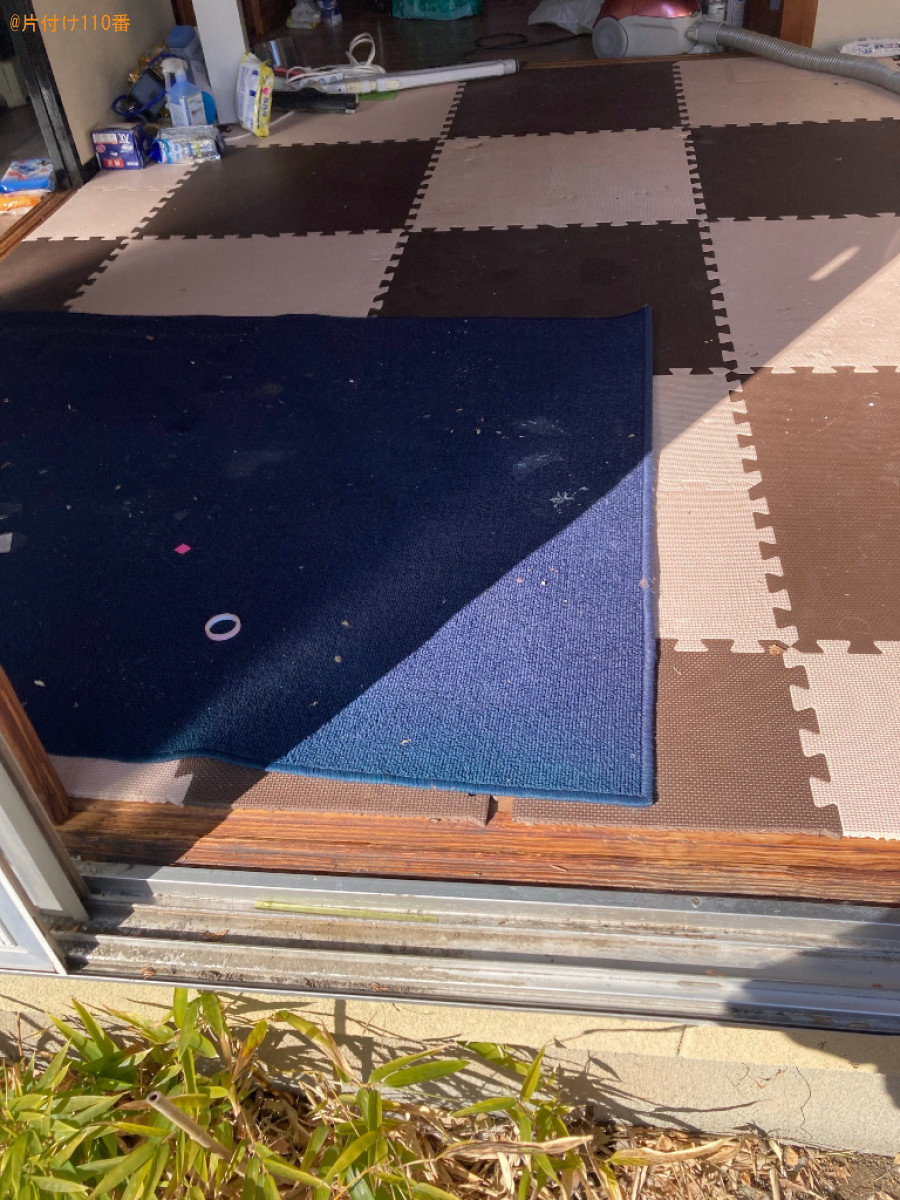 学習机、サイドボード、棚等の回収・処分ご依頼　お客様の声