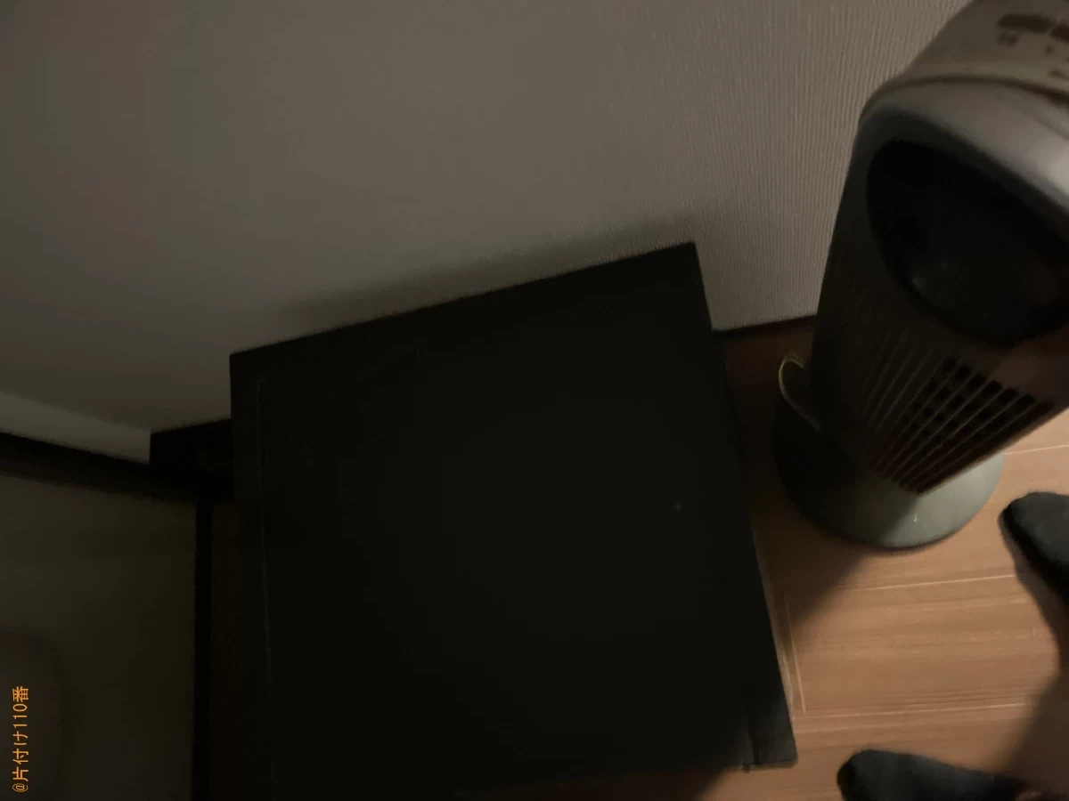 マットレス付きセミダブルベッド、テレビ台、扇風機の回収・処分