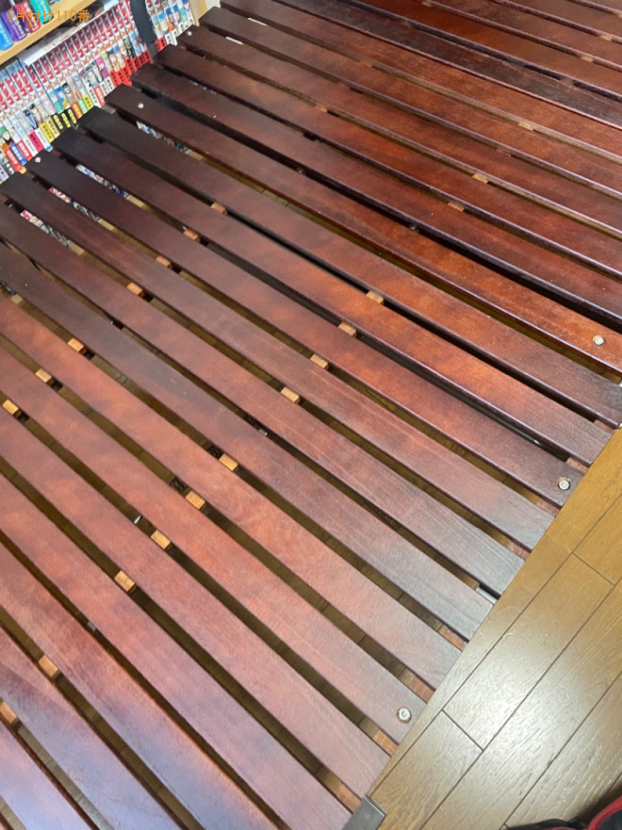 折り畳みベットの組み立てと設置作業ご依頼　お客様の声